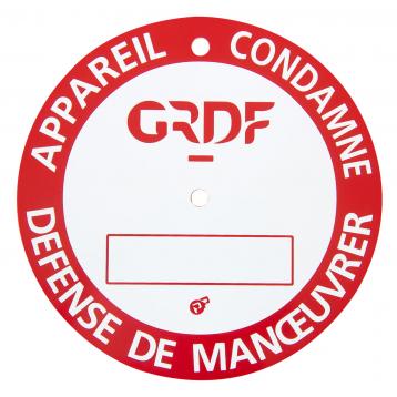 Signaux D Interdiction Gdf Appareil Condamn Ref Disque C P